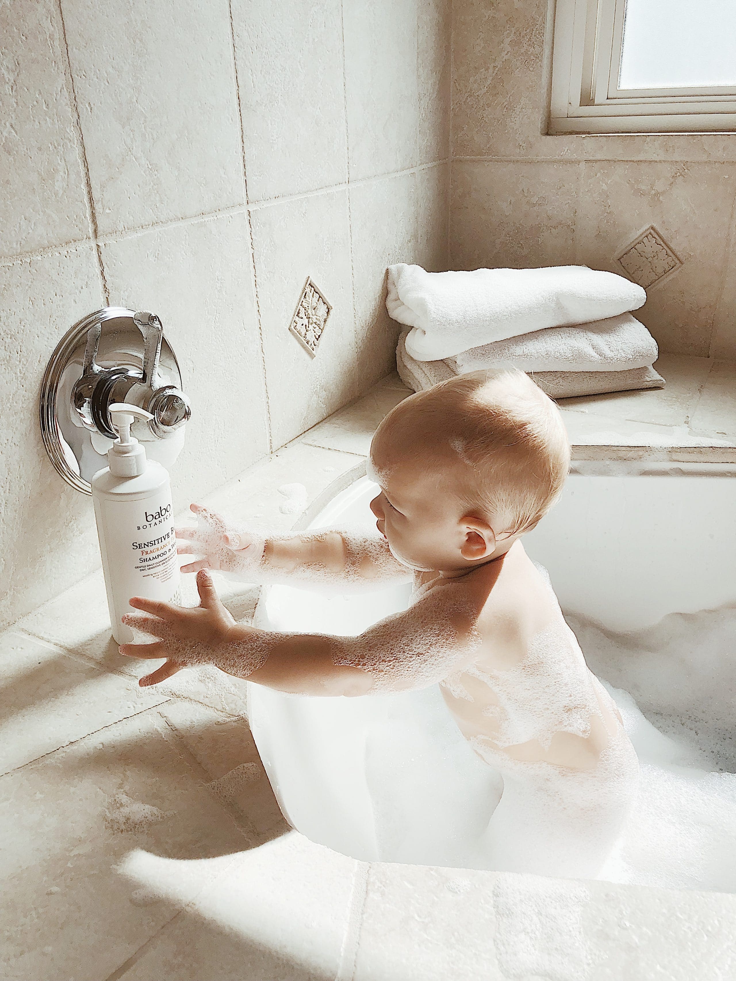 Baby + Toddler Sensitive Skin Care Routine