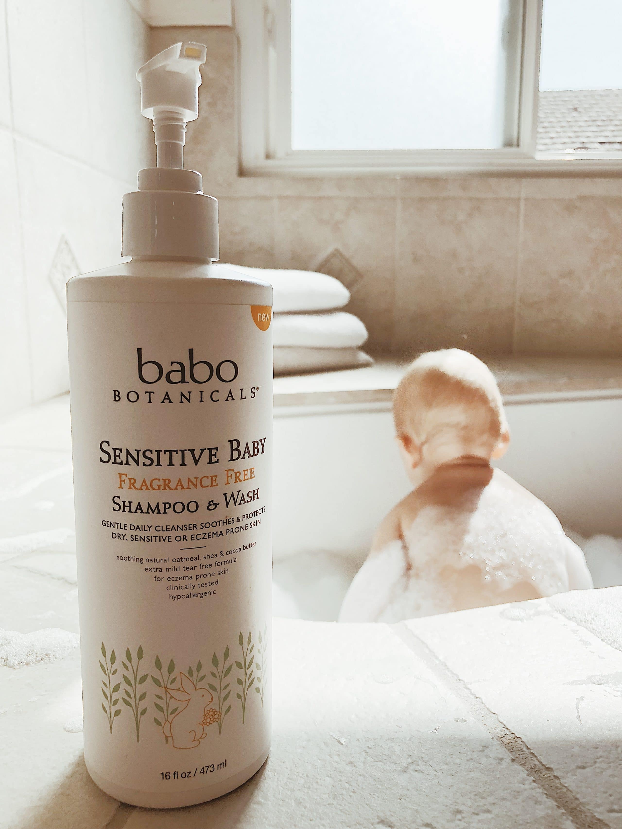 Baby + Toddler Sensitive Skin Care Routine