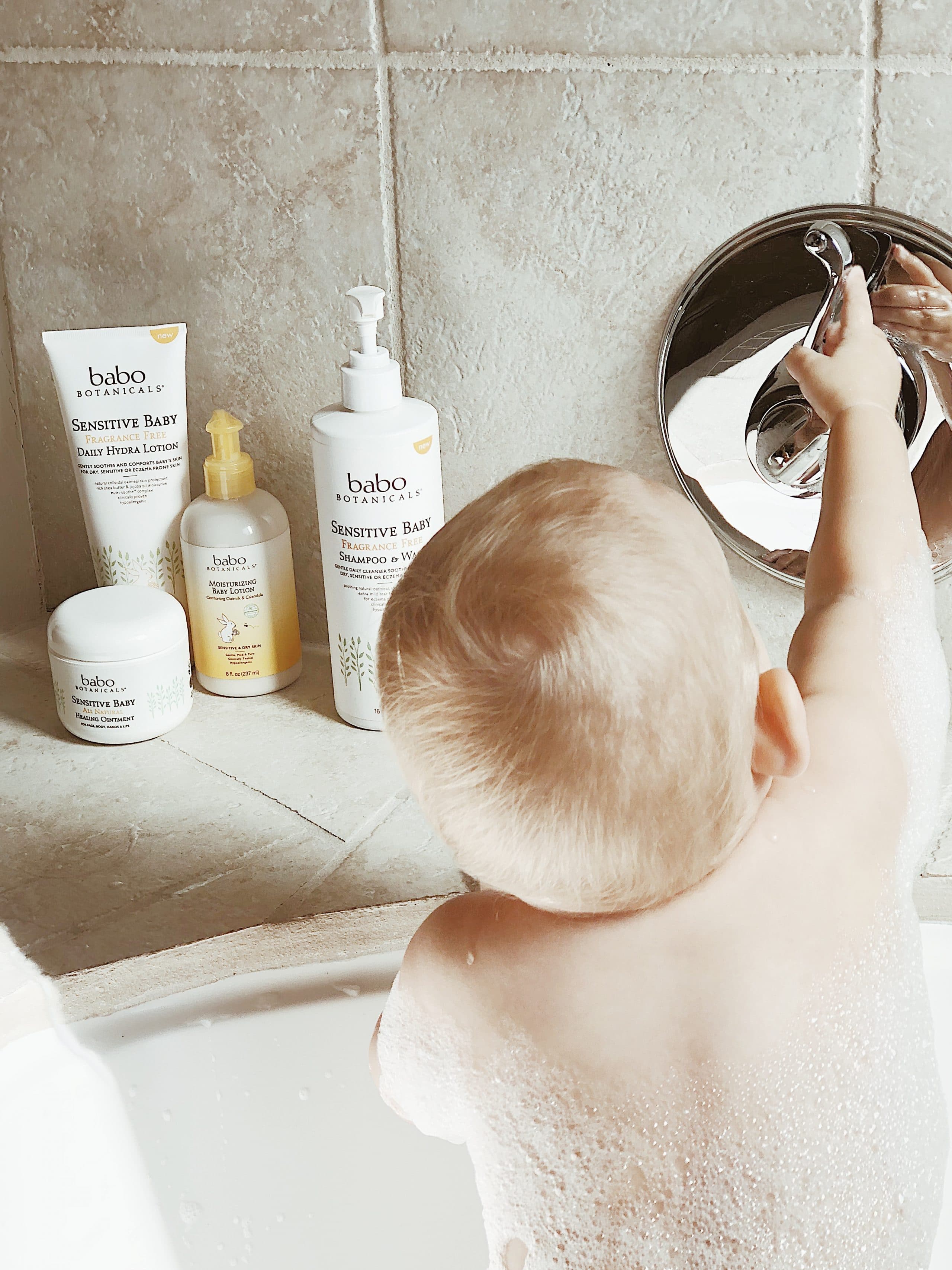 Baby + Toddler Sensitive Skin Care Routine