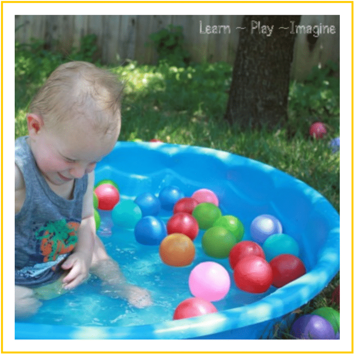 WATER PLAY WITH BALLS