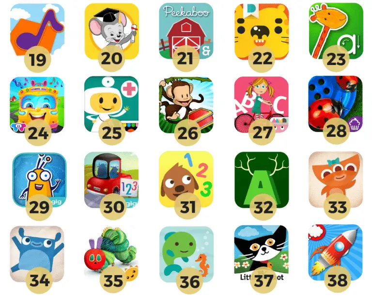 38 of the Best Educational Apps for Toddlers Motherhood Sprouting