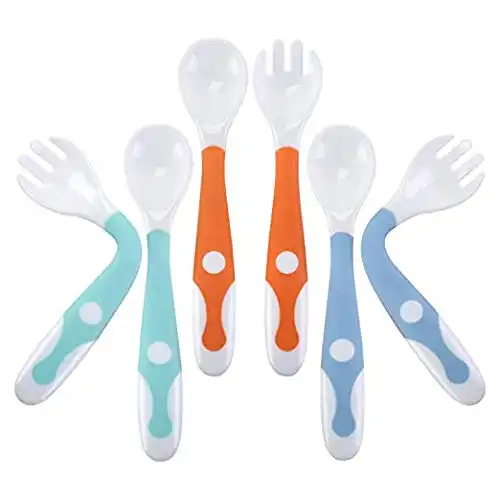 Curved Baby Utensils